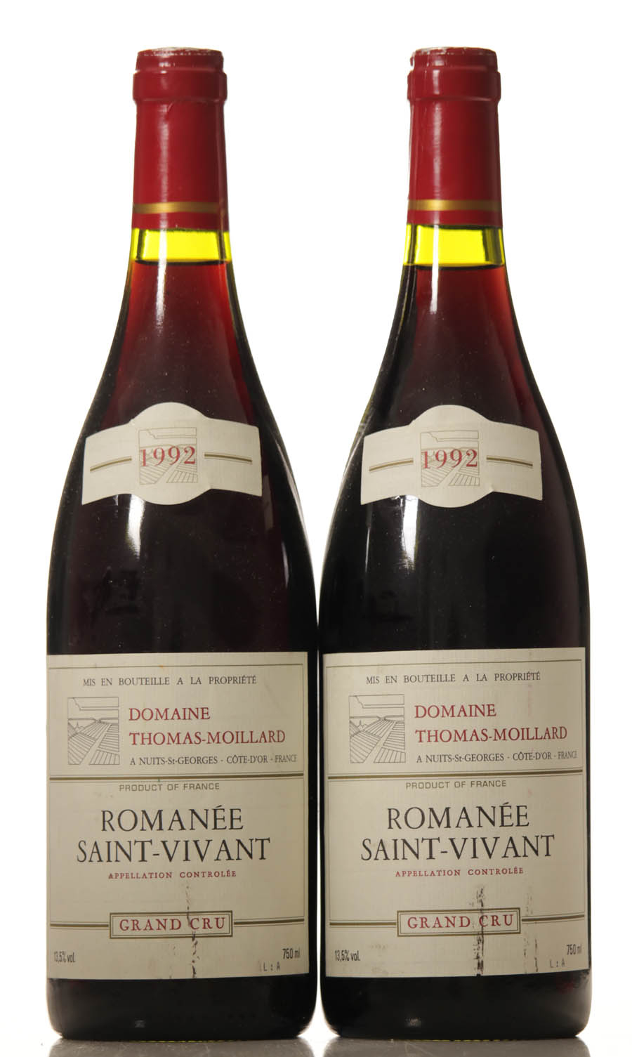 Romanee Saint Vivant 1992 Thomas Moillard – Image 3