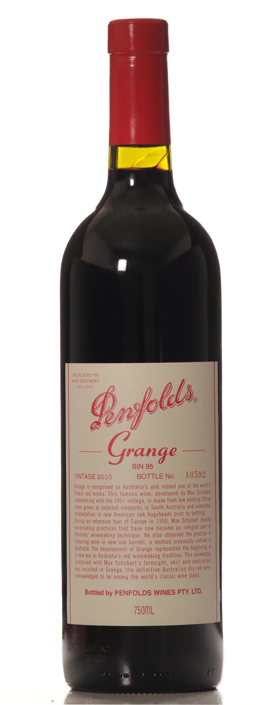 Penfolds Grange Bin 95 2010 - VINEUT