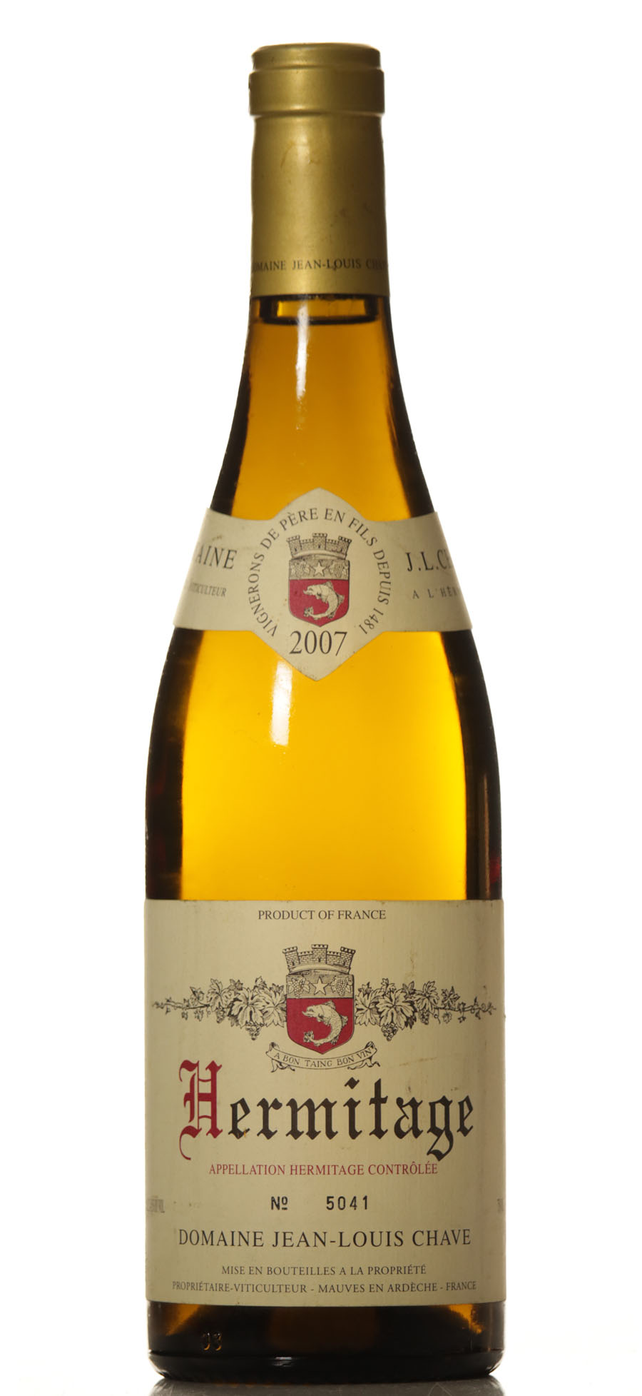 JL Chave Hermitage Blanc 2007 - VINEUT