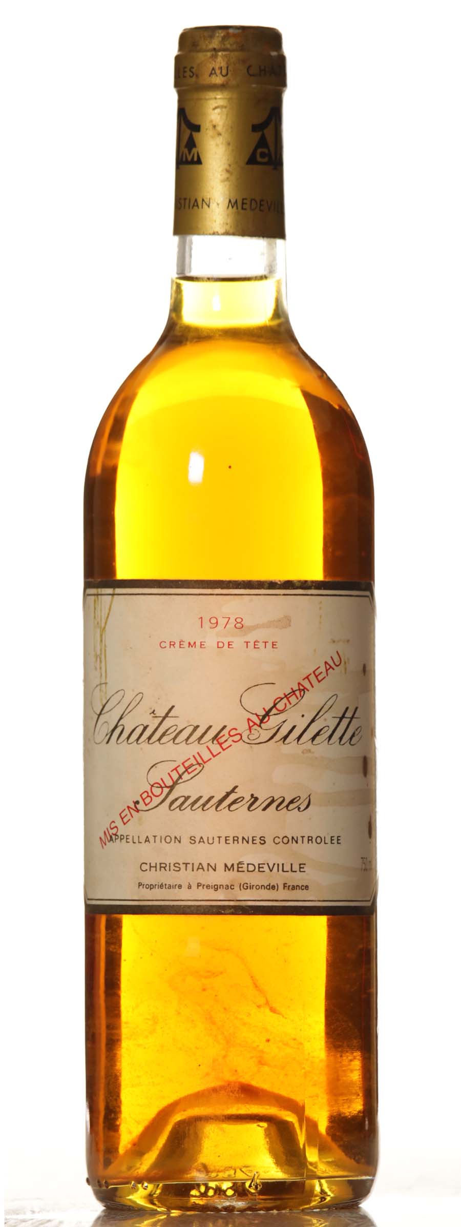 Gilette Creme de Tete 1978 - VINEUT