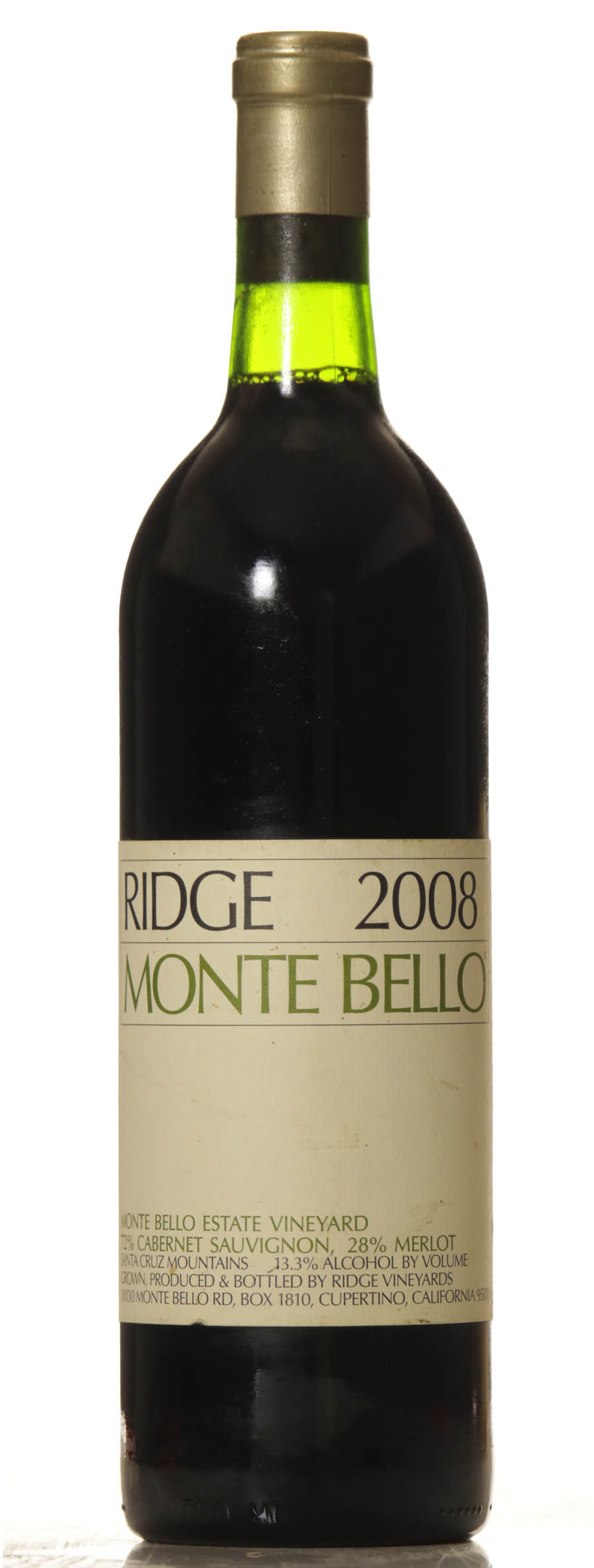 Ridge Monte Bello 2008 - VINEUT