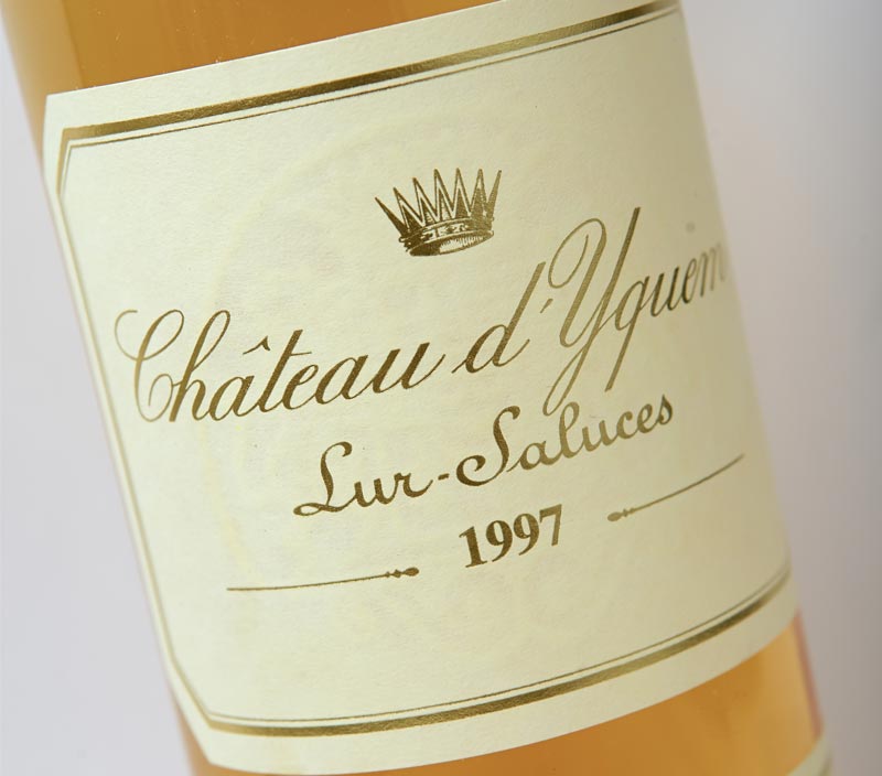 Bouteille de D'Yquem