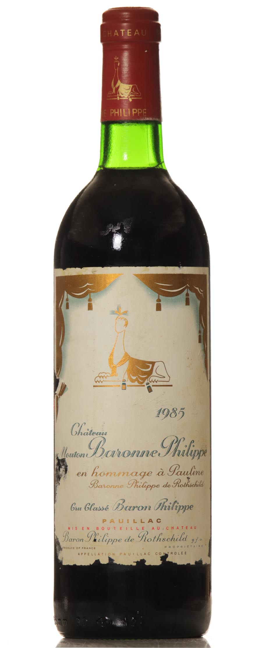 Baron Philippe de Rothschild 1985 (Chateau d'Armailhac) – Image 2
