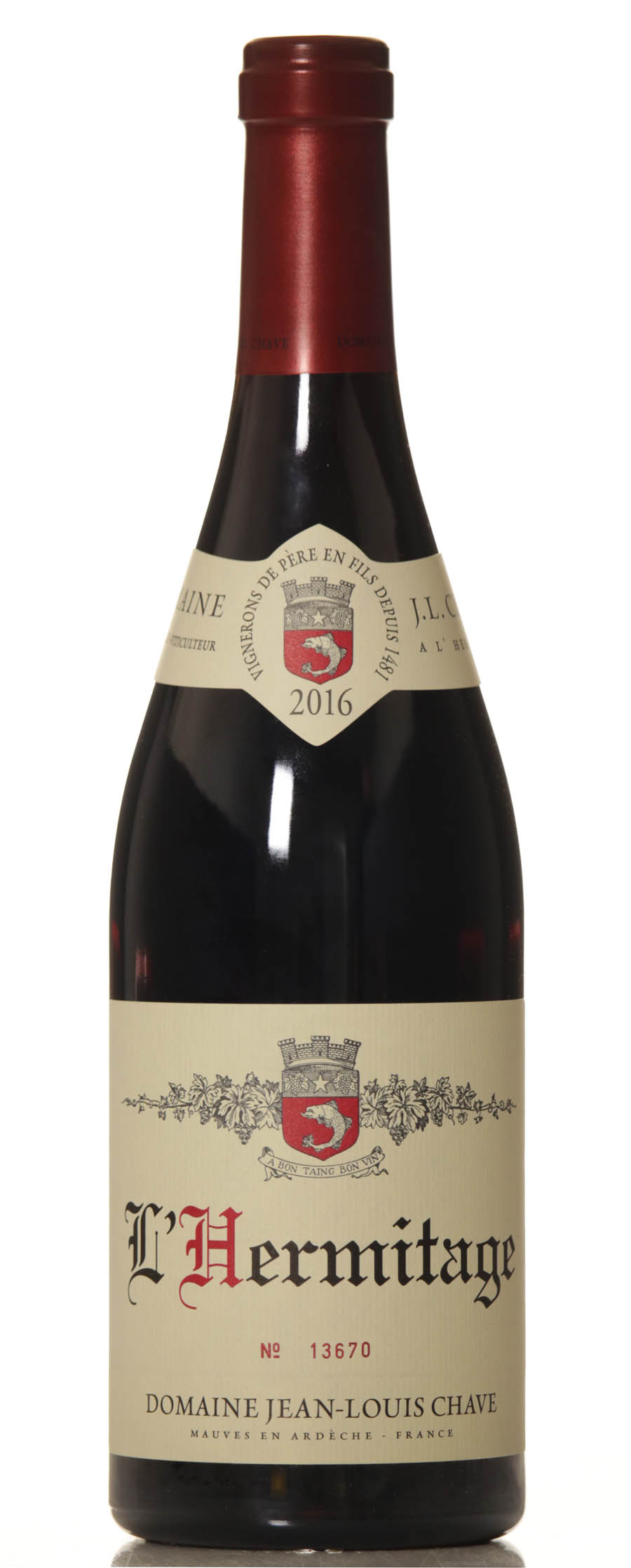 J.L. Chave Hermitage 2016 - VINEUT