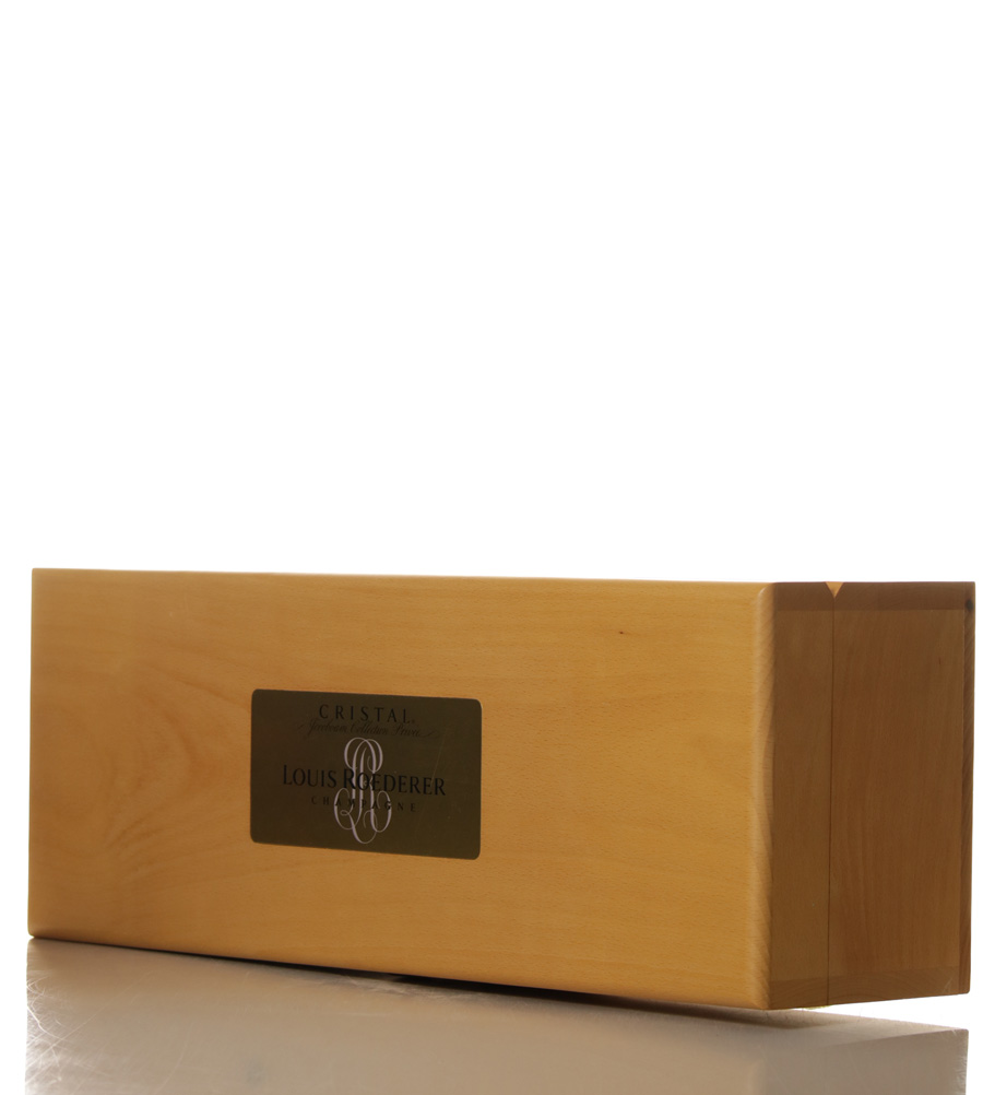 Louis Roederer Cristal 2005 Double Magnum in wooden case – Image 2