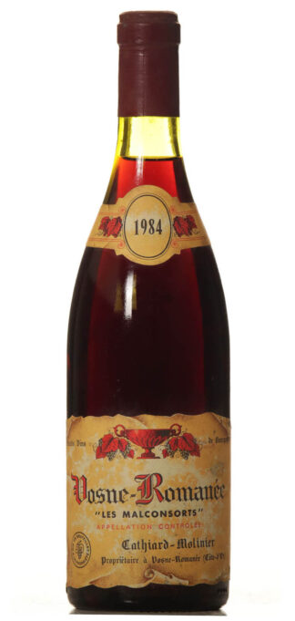 Cathiard Molinier Les Malconsorts 1984 Vosne Romanee - VINEUT