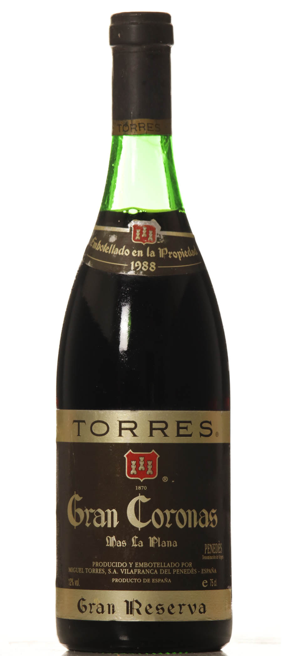 Torres Gran Coronas Mas la Plana 1988 - VINEUT