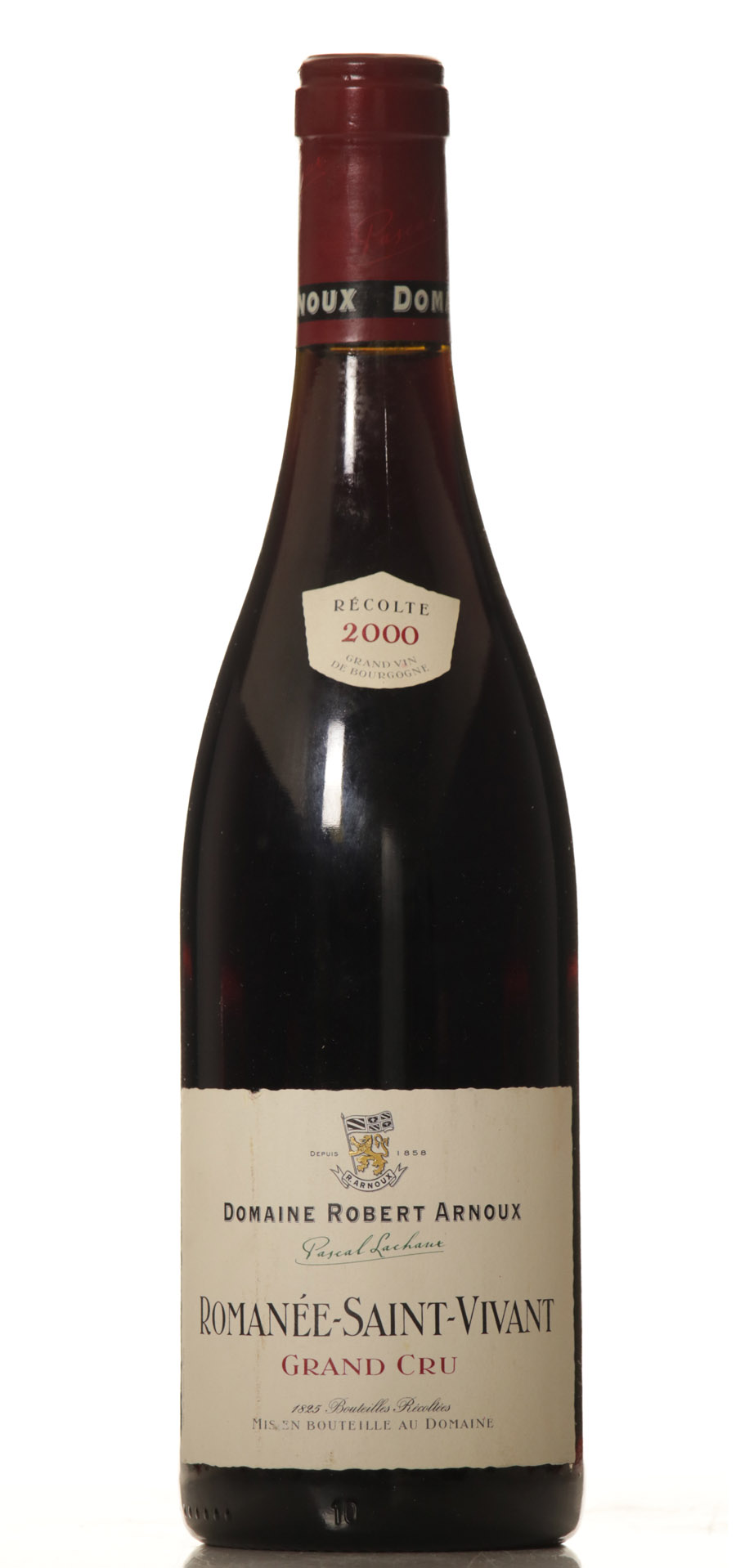 R. Arnoux Romanee Saint Vivant 2000 – Image 2