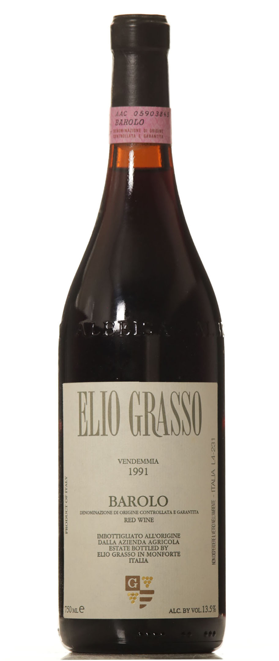 Elio Grasso Barolo 1991 - VINEUT