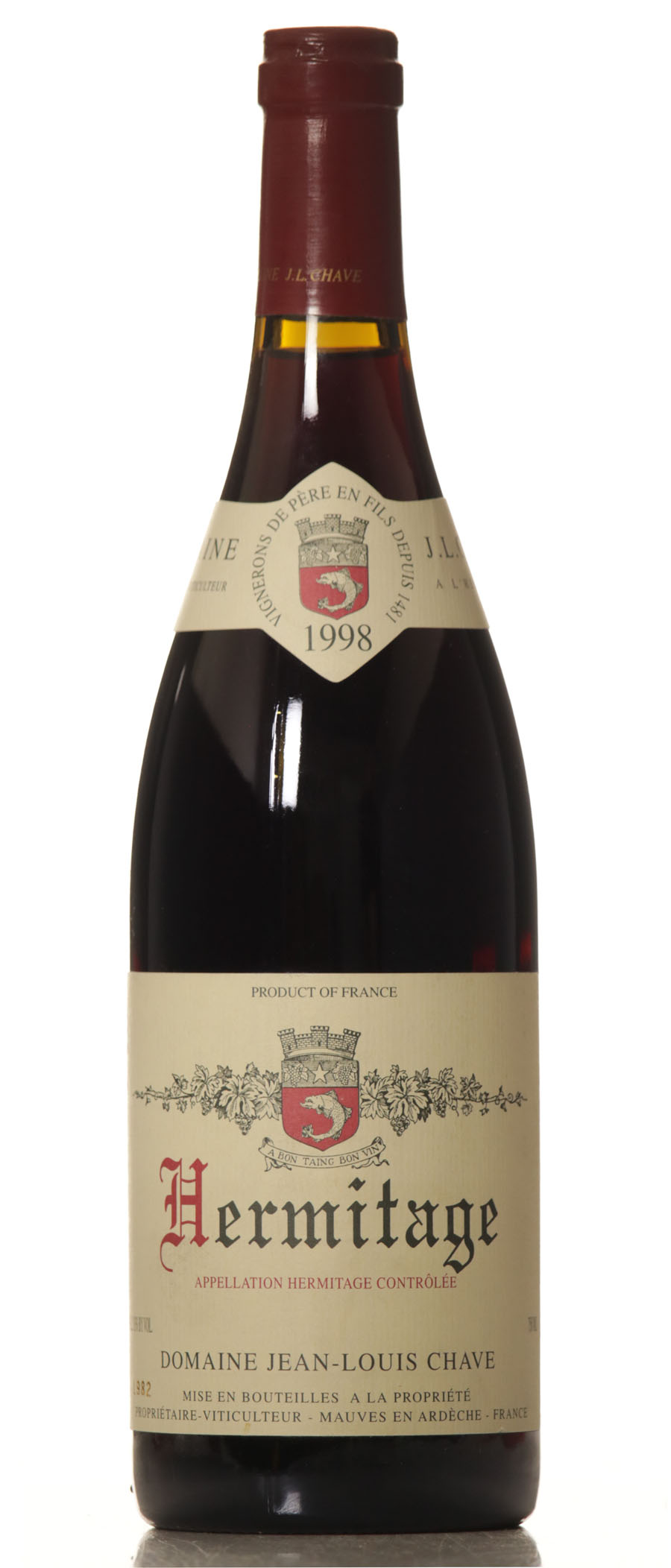 Hermitage 1998 JL Chave - VINEUT