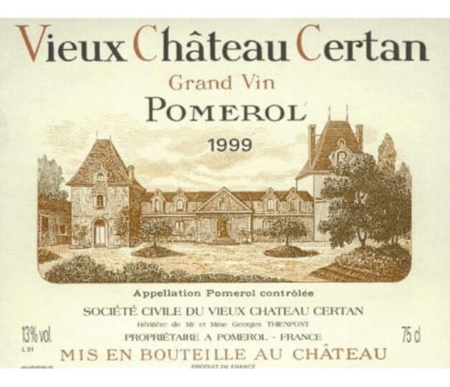Vieux Chateau Certan — Vins rouges d'exception