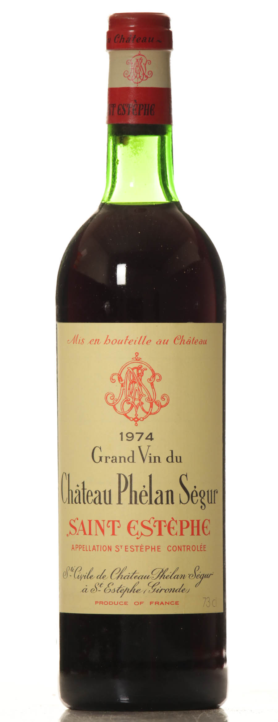 Phelan Segur 1974 Case of 12 btl. – Image 5