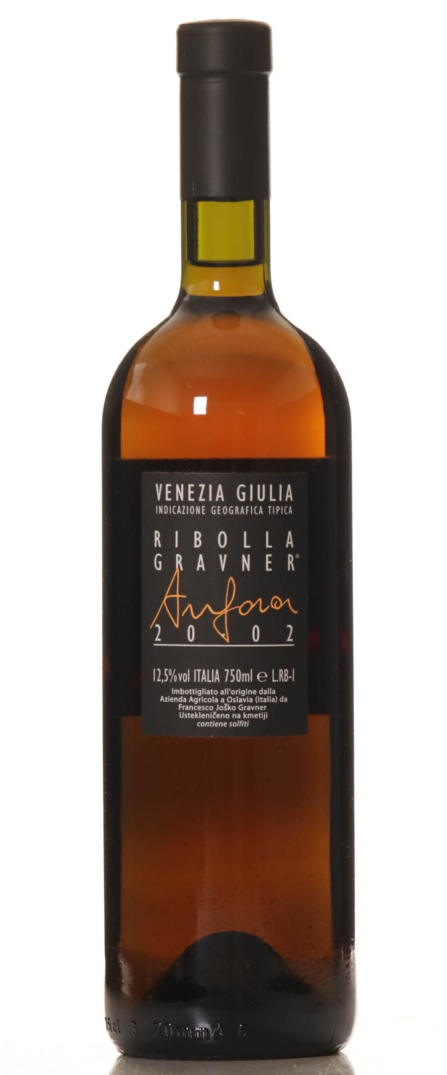 Josko Gravner Ribolla Gialla Anfora 2002 – Image 2