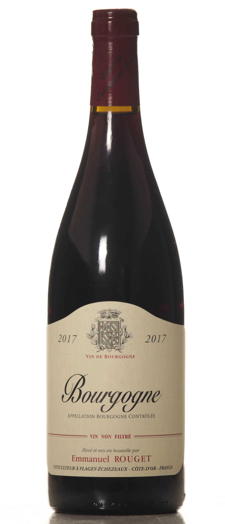 E. Rouget Bourgogne rouge 2017