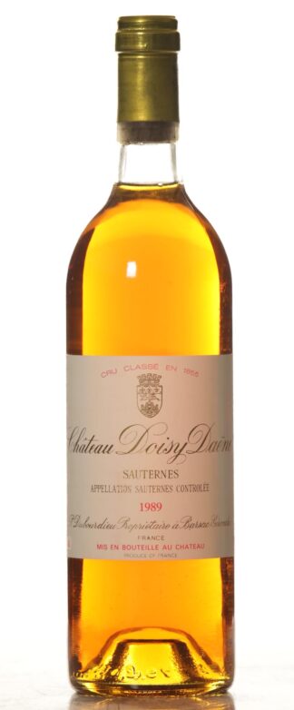 Doisy-Daene 1989 sauternes