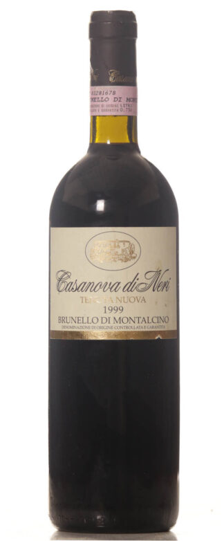 Casanova di Neri Tenuta Nuova Brunello di Montalcino 1999