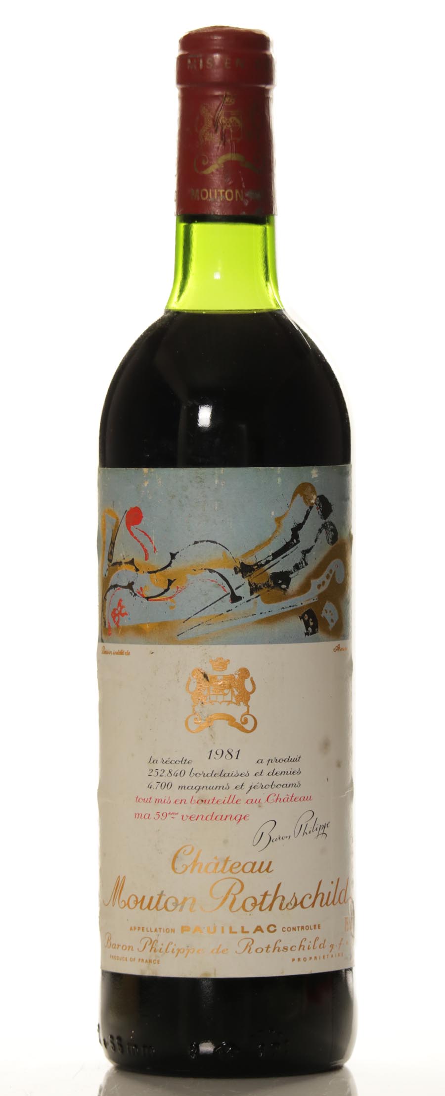 Mouton Rothschild 1981