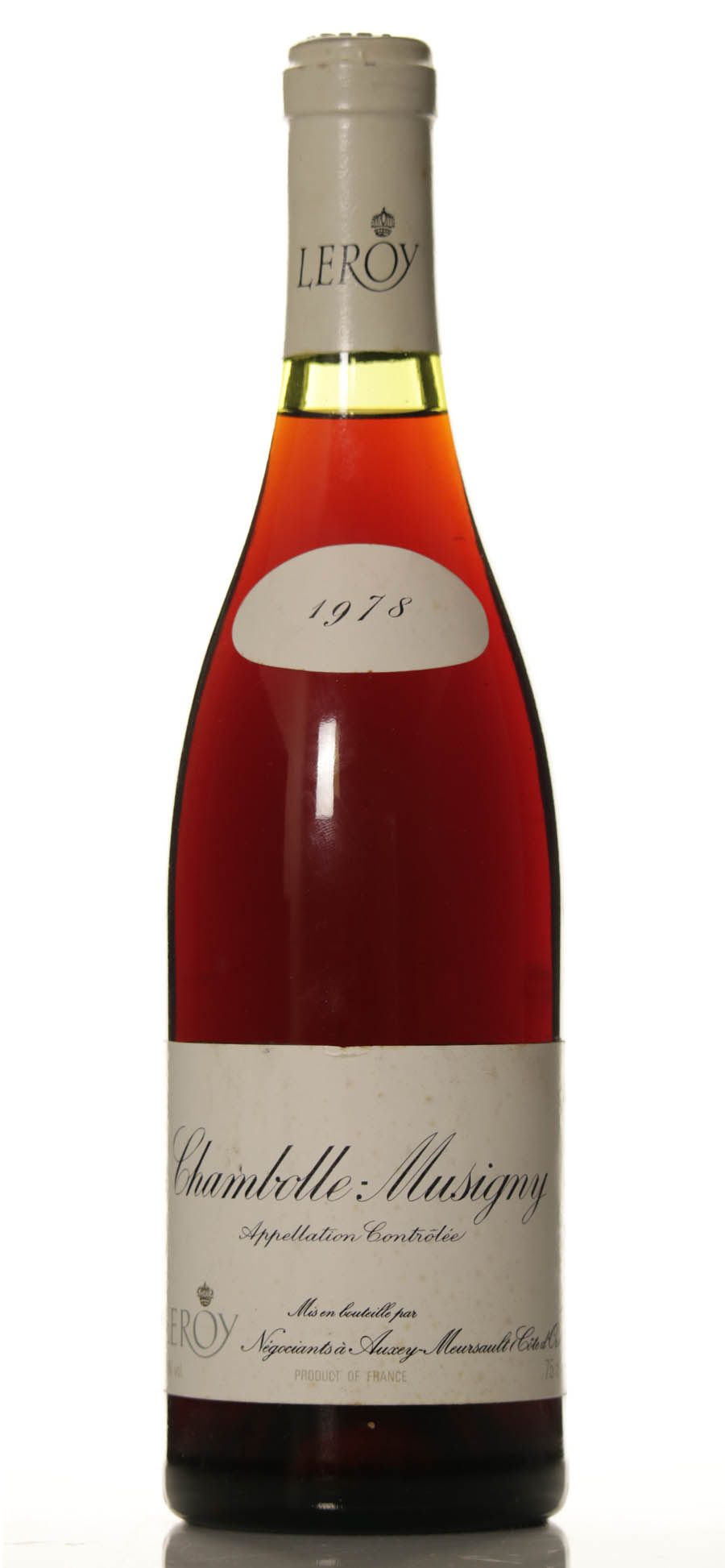 Leroy Chambolle Musigny 1978 – Image 3
