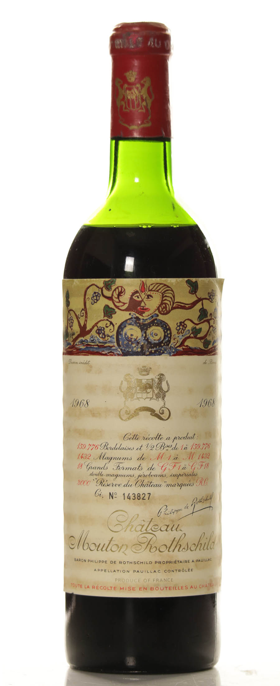 mouton rothschild 1968